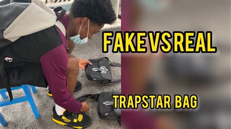 fake trapstar bag vs real|trapstar bags no sauce.